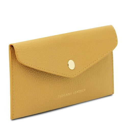 Leather envelope wallet